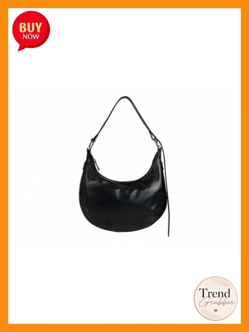 Leather Convertible Bracelet Bag with 3-Way Wear